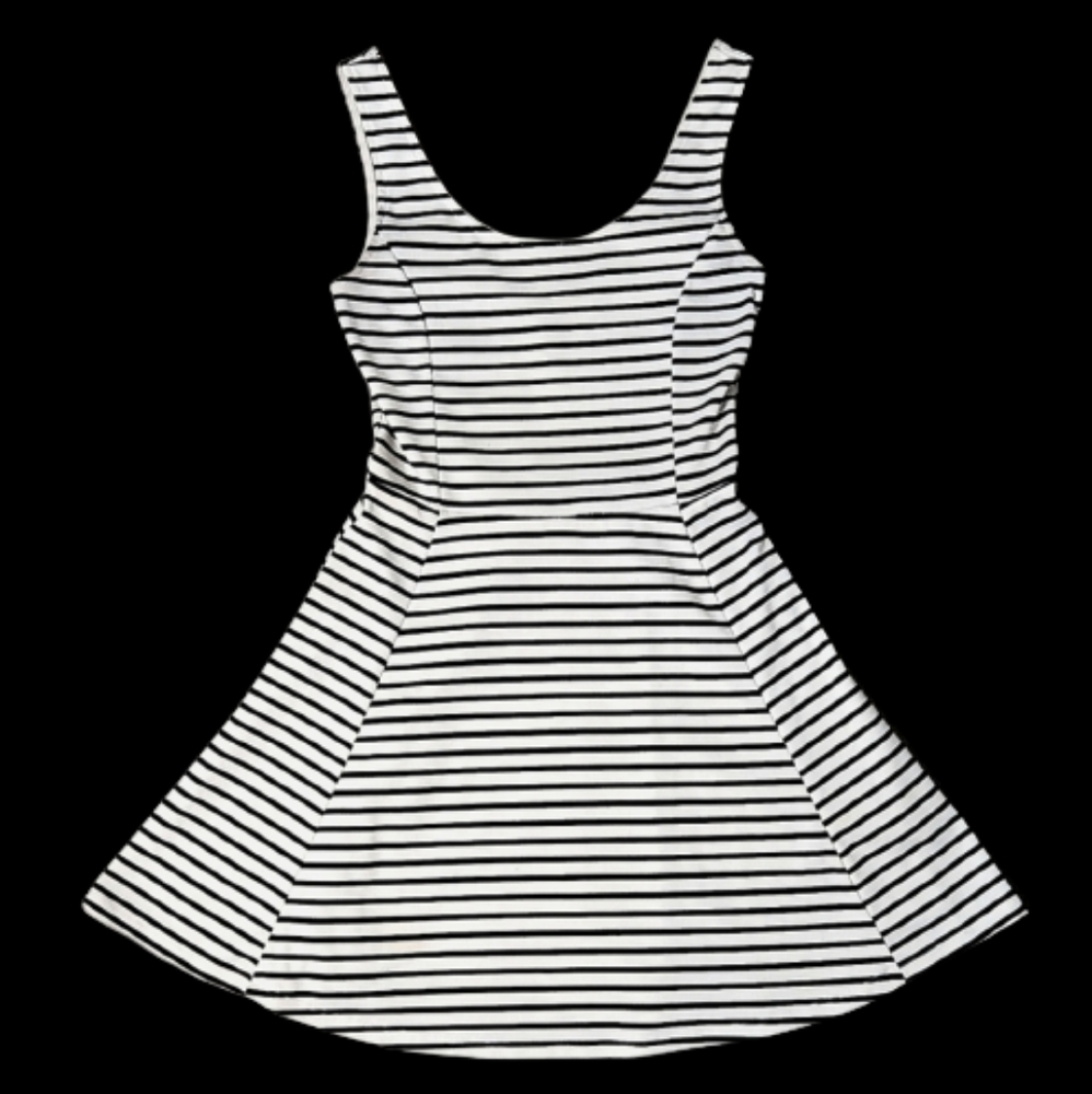 H&M Striped Skater Sress